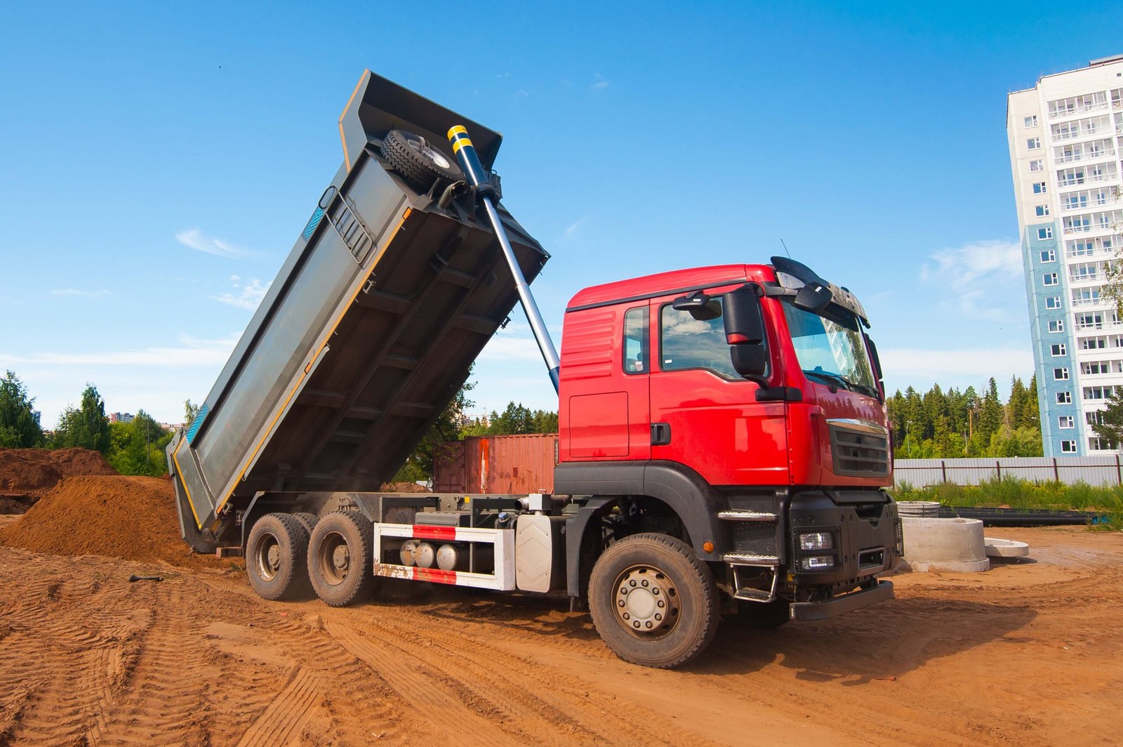 caminhão-basculante